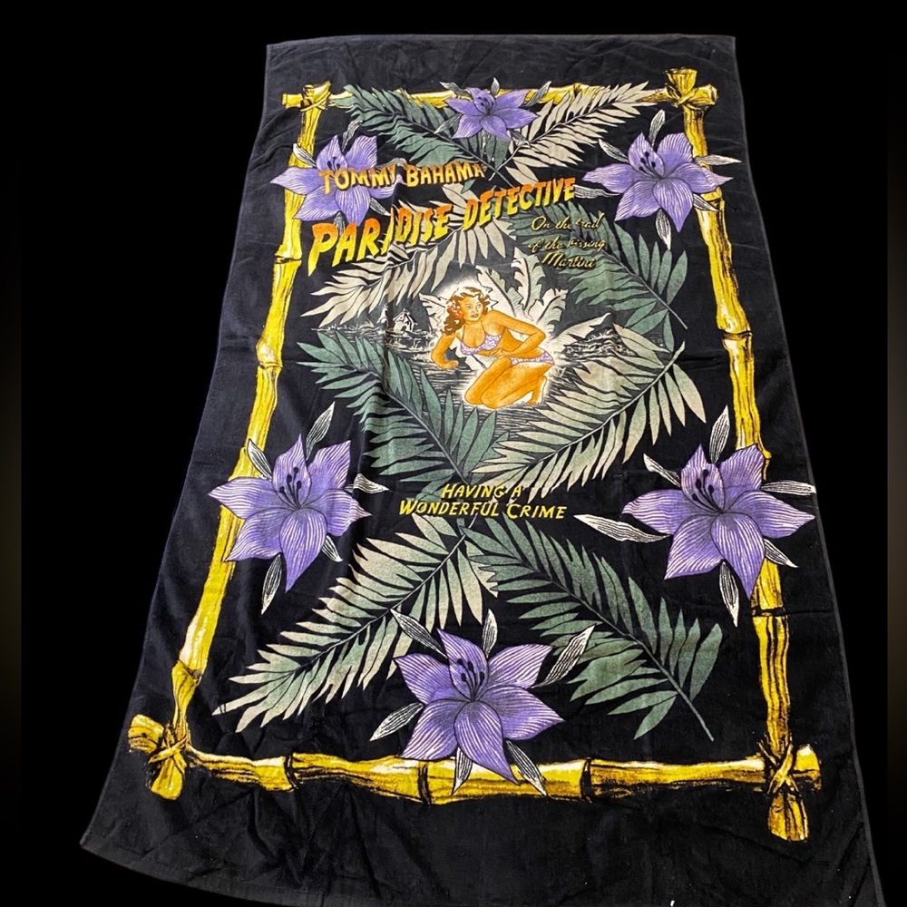 Tommy Bahama 🍍 Jumbo Collectible Beach Towel NWT